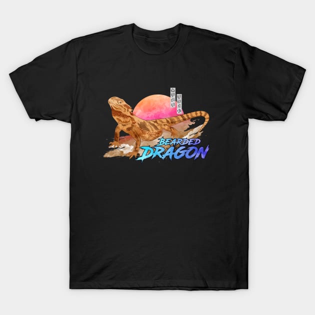 Bearded Dragon T-Shirt by Thor Reyes